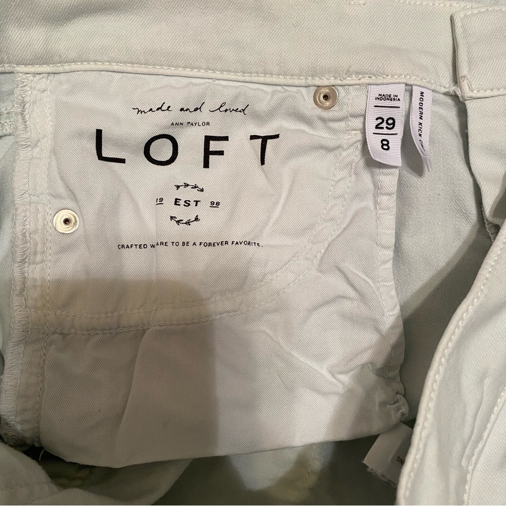 - LOFT mint green Jean size 29/8 - Picture 8 of 8